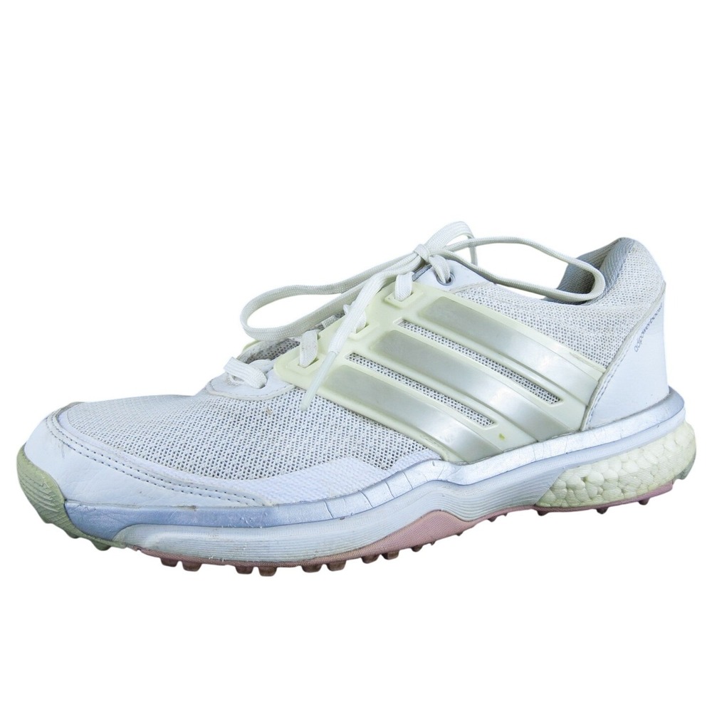adidas Women adipowerboost Waterproof Golf Sneaker White‎ Synthetic 7  Used 2025